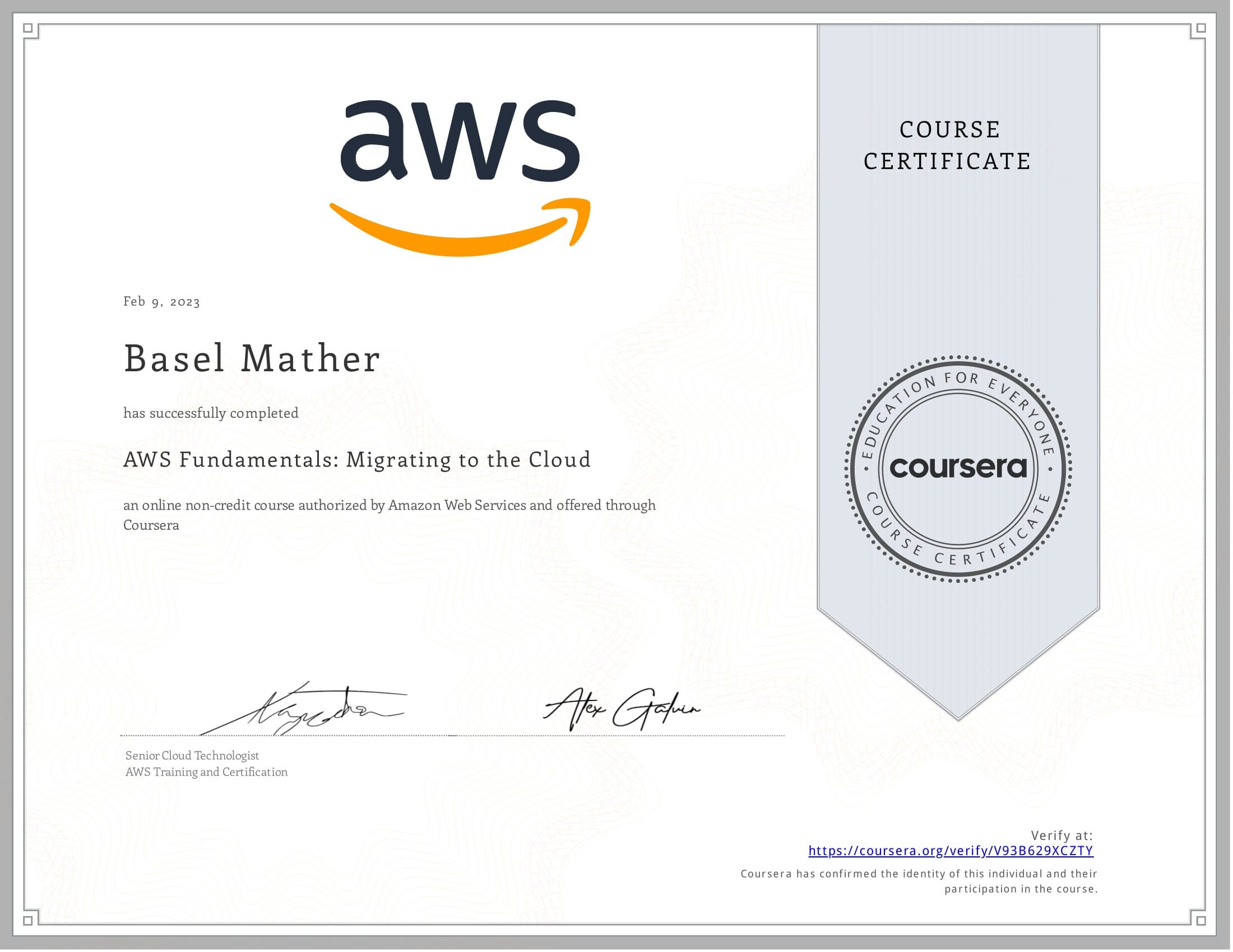 AWS Fundamentals: Migrating to the Cloud