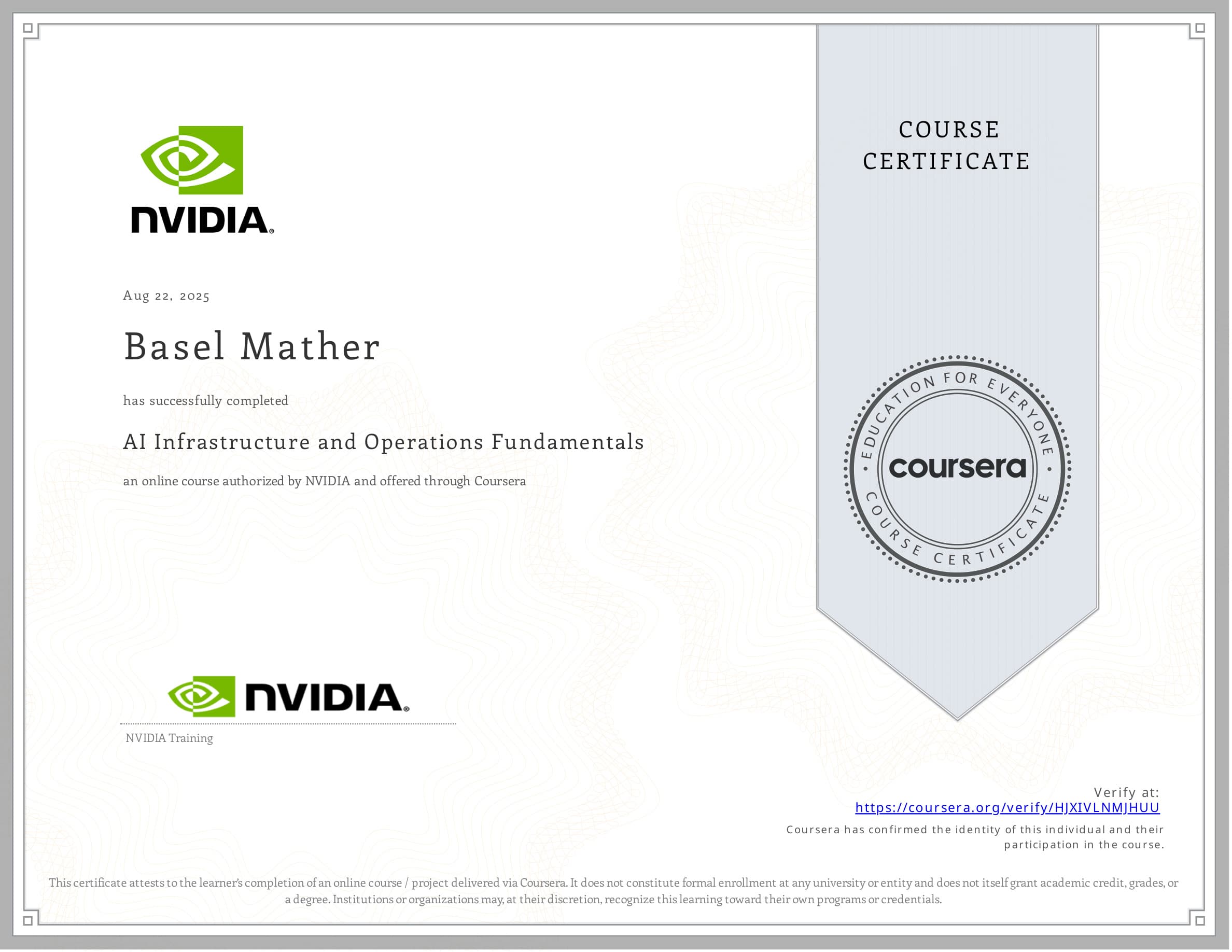 AI Infrastructure and Operations Fundamentals